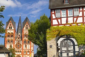 Traditional Building Prints: Cathedral (Dom) and Diozesanmusem, Limburg, Hesse, Germany