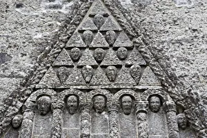 Images Dated 17th December 2009: Cathedral, Doorway (c. 1180), Clonfert, County Galway, Ireland