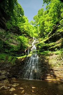West Virginia Prints: Cathedral Falls, Southern West Virginia, USA