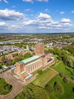 Surrey Prints: Cathedral, Guildford, Surrey, England, UK