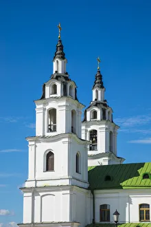 Former Soviet Union Prints: Cathedral of the Holy Spirit, Trinity Suburb, Minsk, Belarus