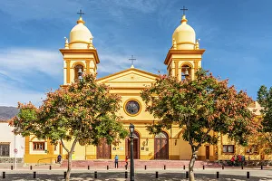 Cafayate Prints: Cathedral of Our Lady of the Rosary, Cafayate, Salta, Argentina