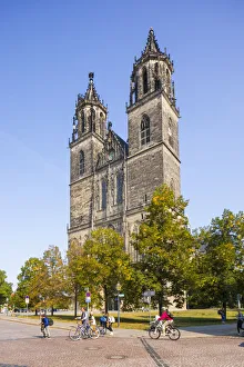 Magdeburg Prints: Cathedral, Magdeburg, Saxony-Anhalt, Germany
