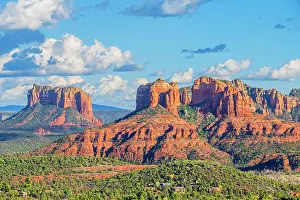 Red Rock Country Prints: Cathedral Rock in evening light, Sedona, Arizona, USA