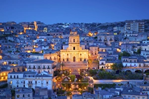 Images Dated 7th July 2014: Cathedral of San Giorgio, Modica, Sicily, Italy
