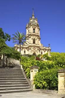 Images Dated 27th August 2014: Cathedral of San Giorgio, Modica, Sicily, Italy