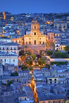 Images Dated 27th August 2014: Cathedral of San Giorgio, Modica, Sicily, Italy