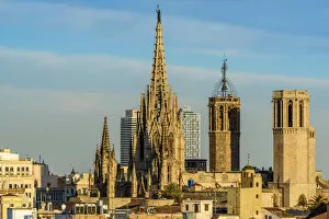 Cathedral of Santa Eulalia, Barcelona, Catalonia, Spain