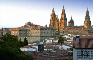 Images Dated 2005 August: Cathedral de Santiago de Compostela
