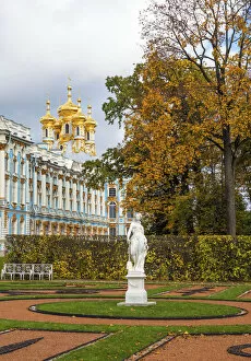 Eastern Collection: Catherine Palace, Pushkin (Tsarskoye Selo), near St. Petersburg, Russia