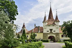 Catherines Gate (Poarta Ecaterinei) dating back to 1559. Brasov, Romania