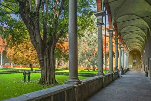 Courtyard Gallery: Catholic university of Milan, Lombardy, Italy