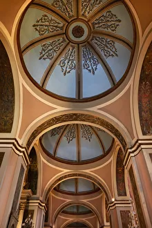 Interiors Gallery: Ceiling frescoes inside the Salta Cathedral (Spanish: Catedral Basilica de Salta)