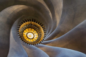 Architect Prints: Ceiling of noble floor, Casa Batllo, Barcelona, Catalonia, Spain