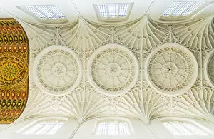 Ornate Collection: Ceiling at St Mary Aldermary Church, London, England