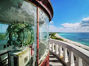 Navigation Prints: Celarain Lighthouse, Punta Sur, Cozumel Island, Quintana Roo State, Mexico