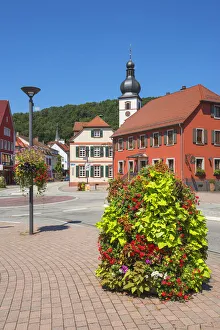 Images Dated 18th September 2018: Center of Dahn, Wasgau, Palatinate Forest, Rhineland-Palatinate, Germany