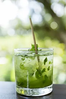 Cocktail Prints: Central America, Costa Rica, a mojito at Playa Nicuesa Lodge