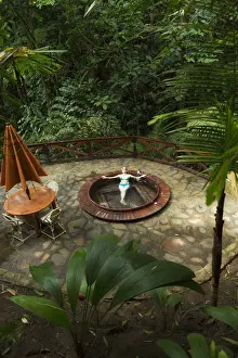 Hot Tub Prints: Central America, Costa Rica, Nayara Springs resort (MR)
