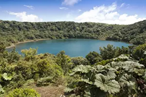 Central America, Costa Rica, Poas volcano - a crater lake at the active 2, 708-metre (8