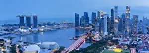 Central Business District & Marina Bay Sands Hotel, Singapore