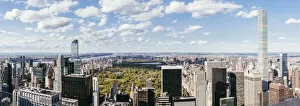 Images Dated 28th October 2016: Central Park and upper midtown Manhattan, New York city, USA