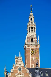 Vlaanderen Prints: Centrale Bibliotheek (Central Library), Leuven, Flemish Brabant, Flanders, Belgium
