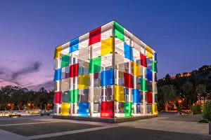 Espana Collection: Centre Pompidou, Malaga, Andalusia, Spain