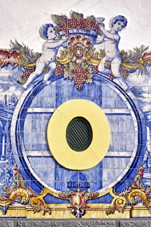 Images Dated 15th June 2020: Ceramic tiles (azulejos) in the house of Jose Maria da Fonseca