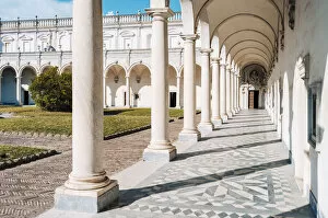 Marble Gallery: Certosa di San Martino, Vomero, Naples, Italy