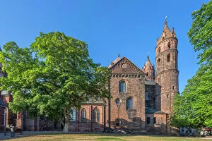 Images Dated 18th July 2022: Cesars dome St. Peter at Worms, Rhineland-Palatinate, Germany