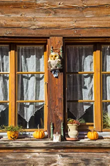 Images Dated 21st November 2018: Chalet detail, Berner Oberland, Switzerland