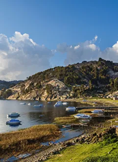 Challa Pampa Village, Island of the Sun, Titicaca Lake, La Paz Department, Bolivia