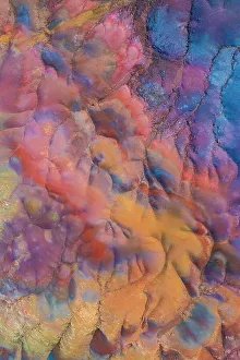 Riviere Noire Prints: Chamarel Seven Colored Earth Geopark, Black River (Riviere Noire), Mauritius