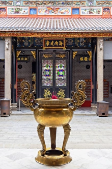 Altar Prints: Chan She Shu Yuen Clan Ancestral Hall, Chinatown, Kuala Lumpur, Selangor, Malaysia