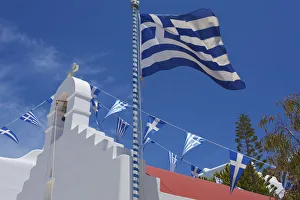 Images Dated 23rd January 2014: Chapel in Agios Ioannis, Mykonos, Cyclades, Greece