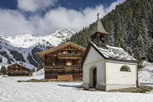 Austrian Gallery: Chapel on the Alp Unterstalleralm, Innervillgraten, Villgraten valley, East Tyrol