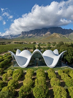 Chapel at Bosjes WIne Estate, Breede River, Western Cape, South Africa