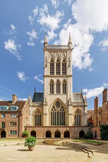 University Prints: The Chapel Chapel Court, St John's College, Cambridge, Cambridgeshire, England, UK
