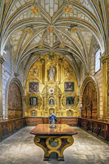 Images Dated 23rd June 2022: Chapel inside the Cathedral, Cuenca, Castilla-La Mancha, Spain