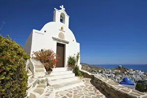 Images Dated 3rd July 2015: Chapel, Ios Island, Cyclades, Greece