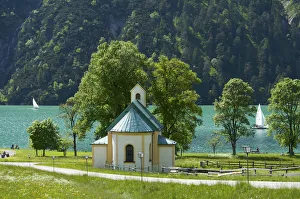 Creed Prints: Chapel at Lake Achensee, Tyrol, Austria