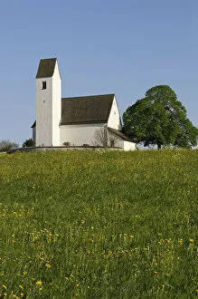 Images Dated 16th May 2014: Chapel near Steinkirchen, Chiemgau, Bavaria, Germany