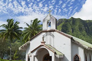 Images Dated 19th October 2015: Chapel of St Joseph, Moorea, Society Islands, French Polynesia