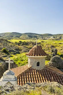 Roof Collection: Chapel of the Virgin or Holy Water of Panagia Aimatousa Church in Avdellero