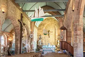 Insde Prints: Chapelle de Notre-Dame de Rocamadour at the port of Camaret-sur-Mer