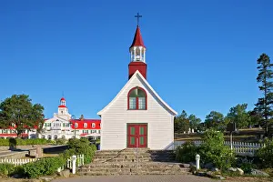 Reverence Prints: Chapelle de Tadoussac - the oldest wooden church in North America