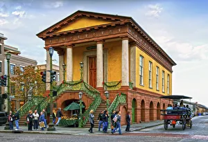 Images Dated 20th February 2017: Charleston, South Carolina, Market Hall, Greek Revival Style, National Historical