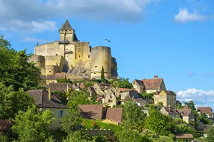 Chateau de Castelnaud castle and village, Castelnaud-la-Chapelle, Dordogne Department