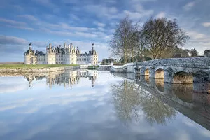Loire Valley Gallery: The Chateau de Chambord, Indre-et-Loire, Val de Loire, Loire Valley, France